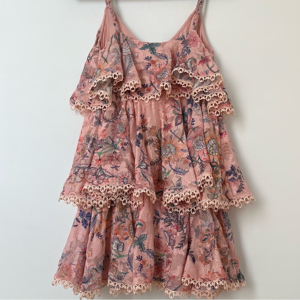 NWT Hemant & Nandita Anthropologie Kati Tiered Minidress Size XS - Picture 4 of 9